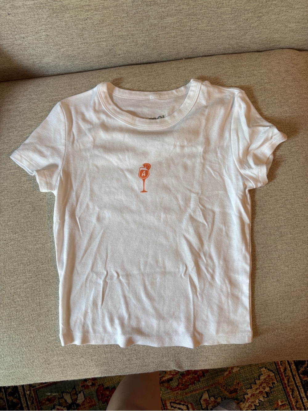 Aperol Spritz baby tee tshirt